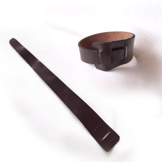 Brazalete cuero UNI